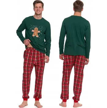 Pánské pyžamo Moraj pánské vánoční pyžamo s dlouhým rukávem, velikost XL
