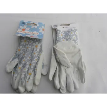 Pracovní rukavice rukavice kopretiny