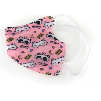 respirátor Dětský respirátor FFP2 Angelmask dívčí mix vzorů