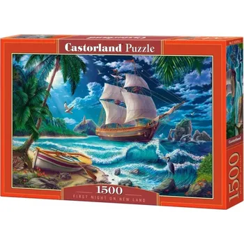 Puzzle Castorland První noc v nové zemi 1500 dílků