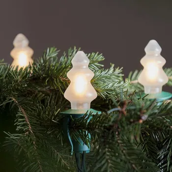 Žárovka Souprava LED Stromek bílý TVP-12 + 12 žár.Filament 20V/0,2W prodloužitelné