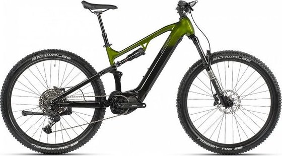 Maxbike Pánské celoodpružené elektrokolo Maxbike MAYA Full AL 2026 Herbal green - L ( 175- 185 cm )
