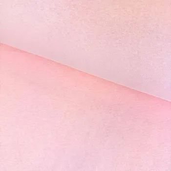 Teplákovina počesaná 320g - Růžová světlá
