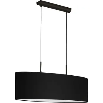 Eglo 33356 - Lustr na lanku AMANI 2xE27/60W/230V černá