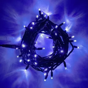 Osvětlení DECOLED LED světelný řetěz 20 m, modrá, 120 diod, IP67