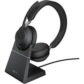 Sluchátka Jabra Evolve2 65,USB-C Black UC Stereo Deskstand