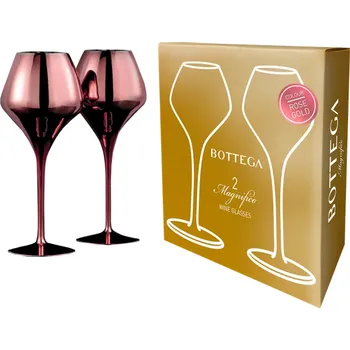 Distilleria Bottega S.p.A. Dárková sada sklenic Bottega Rosé (karton)