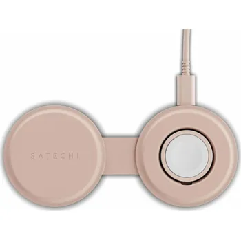Satechi Qi2 OntheGo 2-in-1 Wireless Charger - Desert Rose