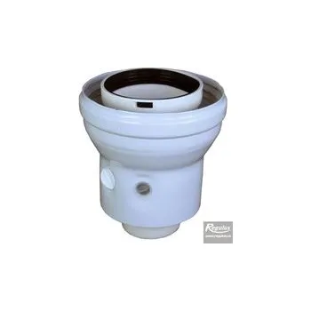 Kouřovod odkouření Regulus - vsuvka do kotle 60/100 - 80/125 s odběry (7806)