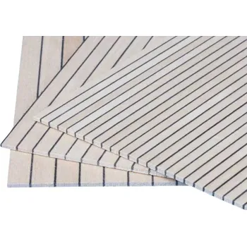 RC model lodě Krick Modelltechnik Krick Deska paluby plank hrušeň černá 5/0.5mm