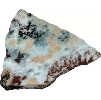 Přírodní kámen Larimar zajímavý kus, leštěný z jedné strany 42 g