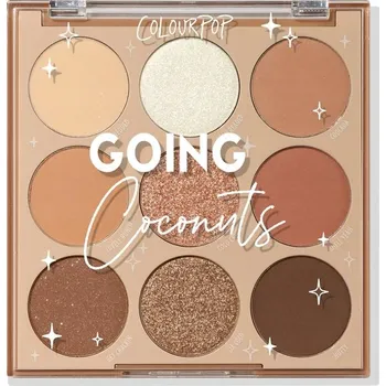 Oční stíny Colourpop - Going Coconuts Nude Paletka Očních Stínů