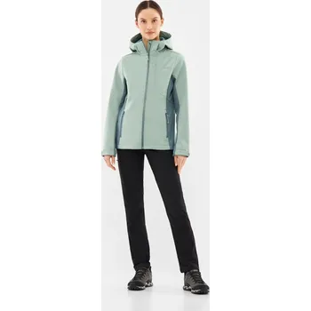 Dámská bunda Dámská softshellová bunda Viking Kerns zelená XS