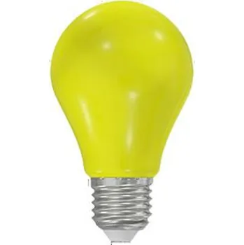 Žárovka NBB LED A60 230-240V 1W COLOURMAX E27 ŽLUTÁ 250656060