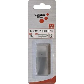 Malířská škrabka 5x náhradní ostří TOCO TECH RAN M šířka 51mm 43106