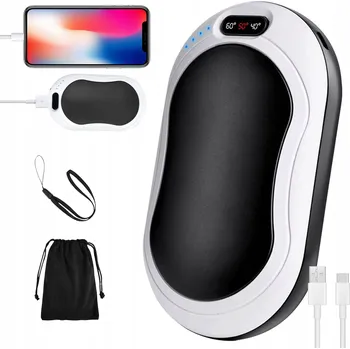 Powerbanka OHŘÍVAČ RUKOU POWER ELEKTRICKÝ OHŘÍVAČ 10000 mAh POWER BANKA 2V1