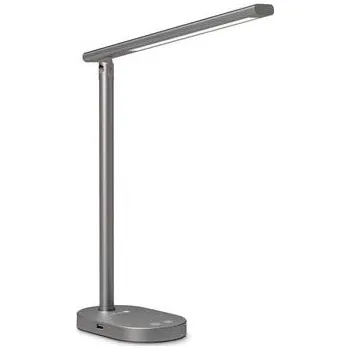 Lampička CONNECT IT SHINE stolní LED lampička, ŠEDÁ