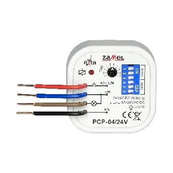 Relé Časové relé 24V AC/DC Zamel PCP-04/24V
