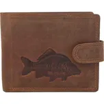 MERCUCIO pánská peněženka světlehnědá embos kapr lysec