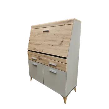 Psací stůl Outlet Nábytek Mělník - Haring - Šedý sekretář