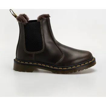 Dámská běžecká obuv Dr. Martens 2976 Leonore Chelsea (dark taupe taupe orleans) 37, hnědá