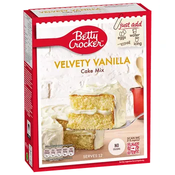 Betty Crocker směs na přípravu dortu s vanilkovou příchutí 425 g