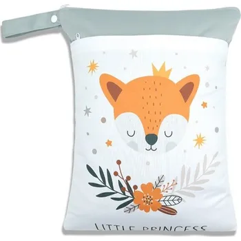 Přebalovací taška Nepromokavá taška do kočárku a školky 30x40 cm – vzor liška Zvířátka