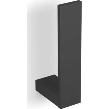 Držák toaletního papíru na zeď černý STELLA 10.445-B