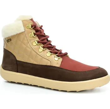 Dámská zimní obuv Be Lenka Olivia Brown & burgundy zimní barefoot boty Velikost boty (EU): 41, Vnitřní délka boty: 262, Vnitřní šířka boty: 100