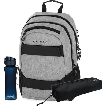Set školních potřeb Oxybag Školní set 3 ks OXY Sport Grey Melange