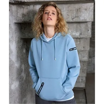 Dámská mikina 8045 mikina s kapucí dámská S milky blue