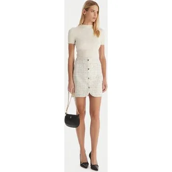 Dámská sukně Morgan Mini sukně 252-JGABY Béžová Slim Fit 36