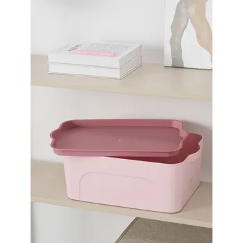 Úložný box Sinsay - Úložný box s víkem - pastelová růžová - 416GB-03X - 416GB-03X-ONE