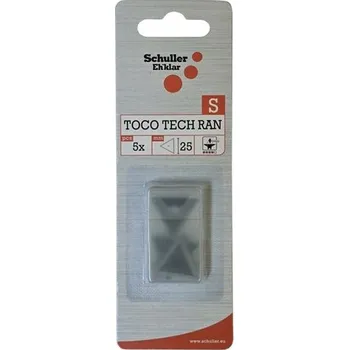 Malířská škrabka 5x trojúhelníkové ostří TOCO TECH RAN S šířka 25 mm 43111