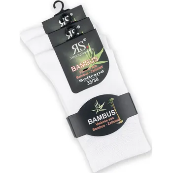 Pánské ponožky RS klasické unisex zdravotní bambusové ponožky s jemným svěrem lemu mix9 39-42