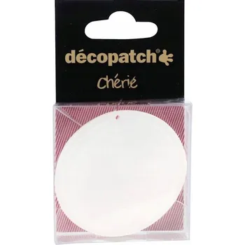 Přívěsek Přívěsek kulatý k dekoraci Cherie, 5 x 5 x 1 cm.