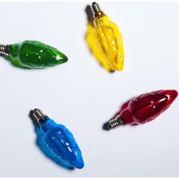 Žárovka LED BALENÍ Šiška barevná FILAMENT 20V/0,2W, 36 ks