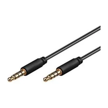 Audio kabel Kabel propojovací jack 4-pol.3,5mm M >4-pol.3,5mm M 3m