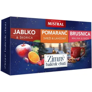Čaj Balírny obchodu a.s. Poprad Zimný balíček chutí – Mistral v dárkovém balení