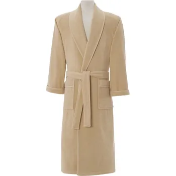 Pánský župan Soft Cotton Pánský župan LORD, Béžová, 450 g / m², Česaná prémiová bavlna 100%, Dlouhý - vel. S