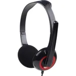 Gembird sluchátka s mikrofonem MHS-002, černé