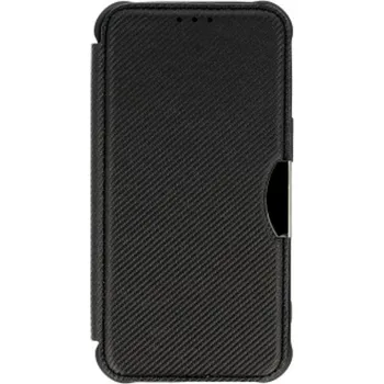Pouzdro na mobilní telefon Knížkové pouzdro Razor Carbon pro Xiaomi Redmi Note 13 Pro 4G černé
