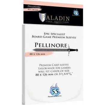 Příslušenství k deskovým hrám Board&Dice | Paladin Sleeves (obaly na karty) - Pellinore Premium Epic Specialist 88x126mm (55 Sleeves)