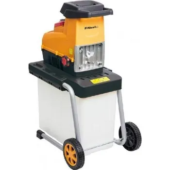 Drtič větví Riwall PRO RES 3044 B elektrický válcový drtič větví 3000 W s transparentním boxem