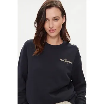 Dámská mikina Tommy Hilfiger dámská tmavě modrá mikina 20021832-2105727