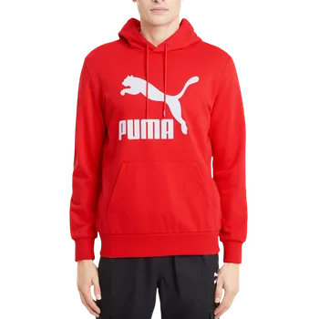 Pánská mikina PUMA Essentials No.1 Logo Hoodie Men červená M