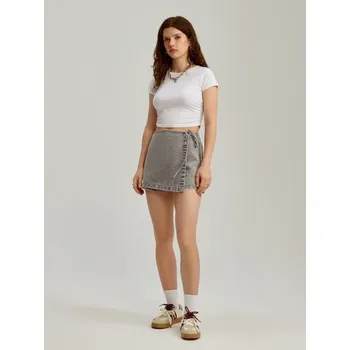 Dámská sukně Kraťasová sukně - 42 - House - šedá - 156DZ-90J