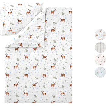 Povlečení LIVARNO® Ložní povlečení z jemného flanelu, 220 x 240 cm, 70 x 90 cm (kostka)