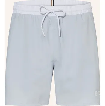 Pánské plavky Boss Pánské Plavky Starfish, světle šedá / bílá, 54/XL