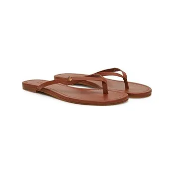 Pánská obuv LAUREN RALPH LAUREN Žabky Raquel 802953931006 Hnědá 35